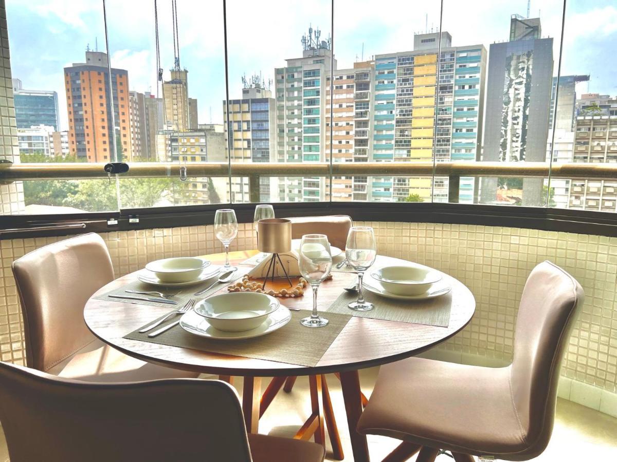 Rentaqui - Apartament Paulista Wall Street Diamond Сан-Пауло Экстерьер фото
